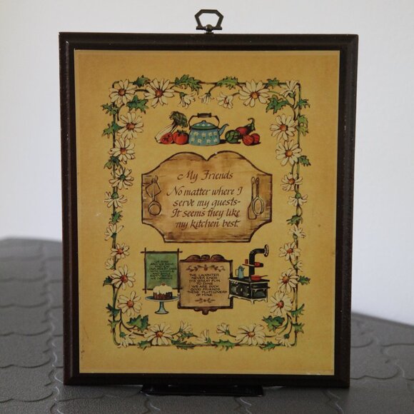 Vintage wall art - Picture 1 of 3